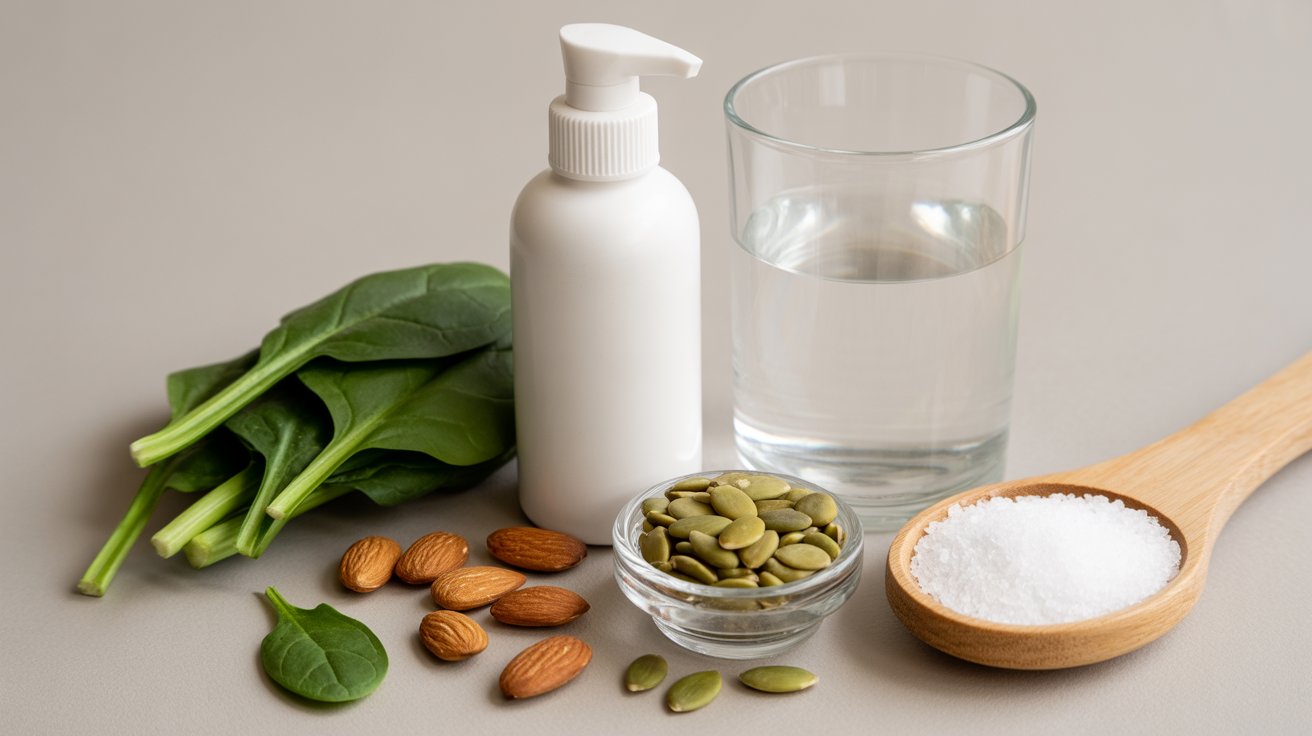 Magnesium for pimples